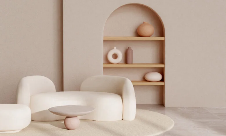 3d room decor with furniture - Minimalist Lifestyle