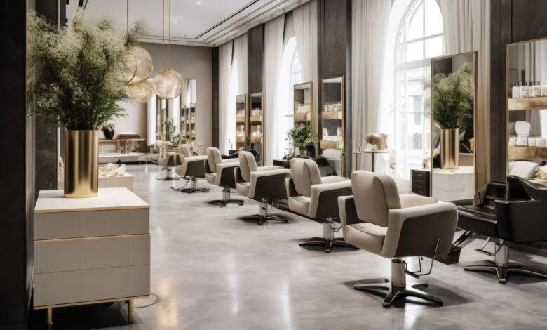 Low Budget Beauty Salon Interior Design