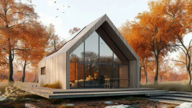Modern A-Frame House