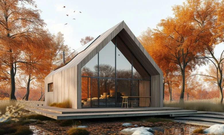Modern A-Frame House